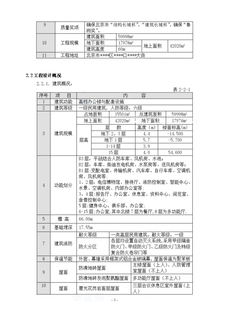 北京某综合高层办公楼装修施工方案-图二