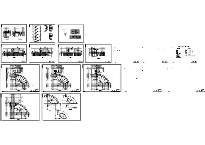 邓桥商业城建筑CAD设计施工图纸_图1