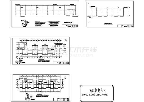 [新疆]某住宅楼全套电气施工图纸-图一