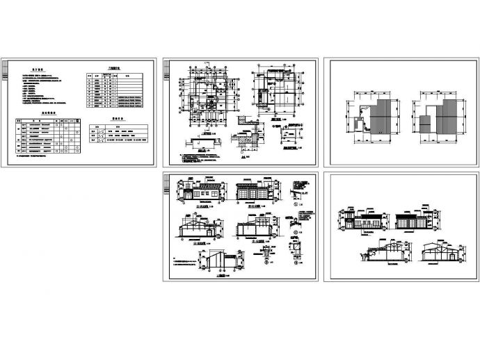 滨河茶馆建筑设计CAD图_图1