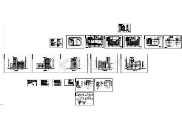 某旅馆外观改造建筑设计CAD图(设计说明）-图二