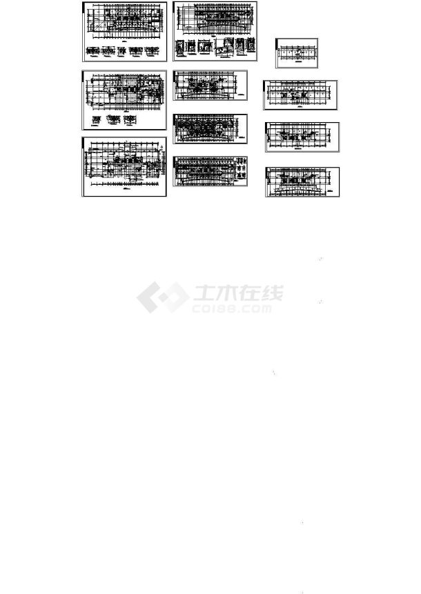 某五星级酒店建筑设计平面图-图一