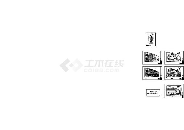 [江苏]综合建筑群全套电气施工设计图纸（4栋住宅、2栋商业、地下室工程）-图二