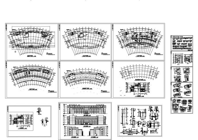 海濱酒店建筑设计方案图纸带效果图_图1