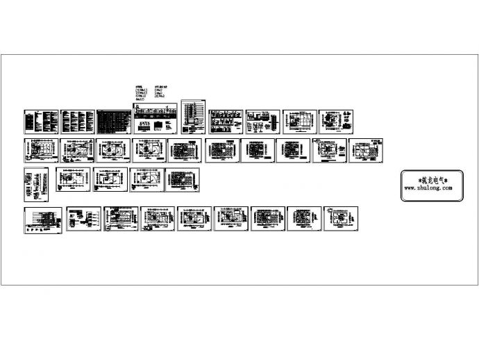 [四川]商业住宅强弱电系统施工图纸（共30张）_图1