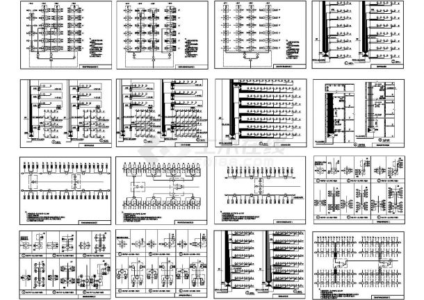 经典多层住宅楼电气设计cad全套施工图（标注详细，16张图）-图一