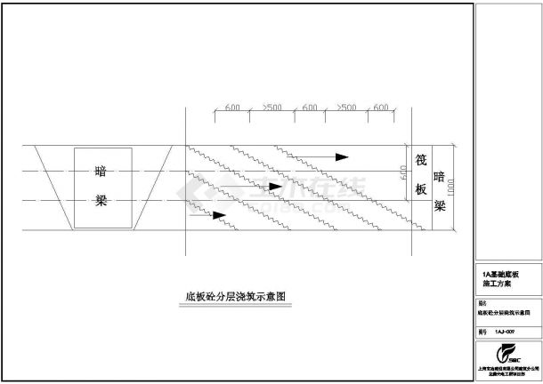生产厂房大筏板施工方案（含图纸）-图二