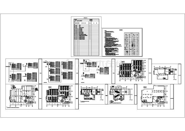 电气施工CAD平面布置图-图一