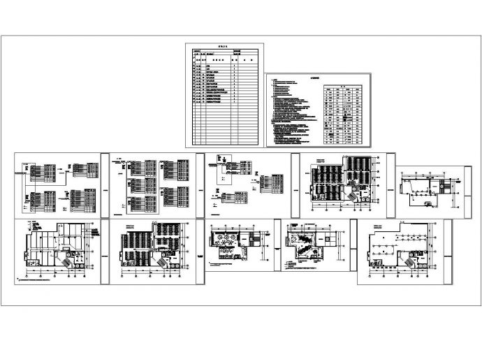 电气施工CAD平面布置图_图1