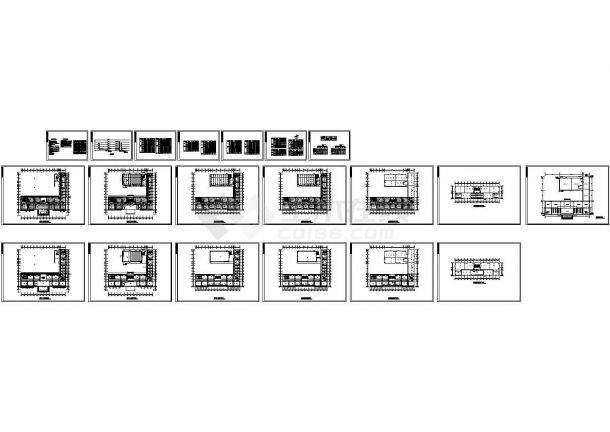 [施工图]某教学楼电气施工图（重点是照明设计和插座设计）（含设计说明）-图一