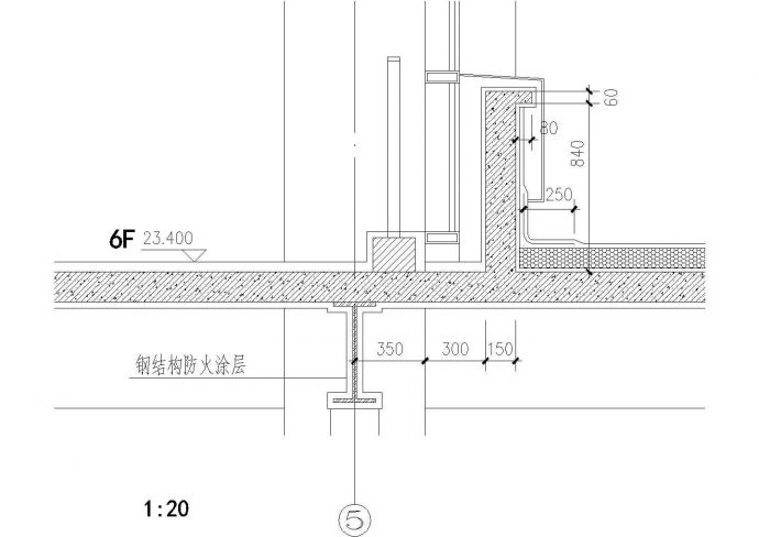 钢结构屋面节点-上人屋面3CAD施工图设计_图1