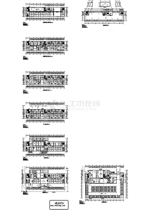 [湖北]医院门诊住院综合楼强弱电施工设计图-图二