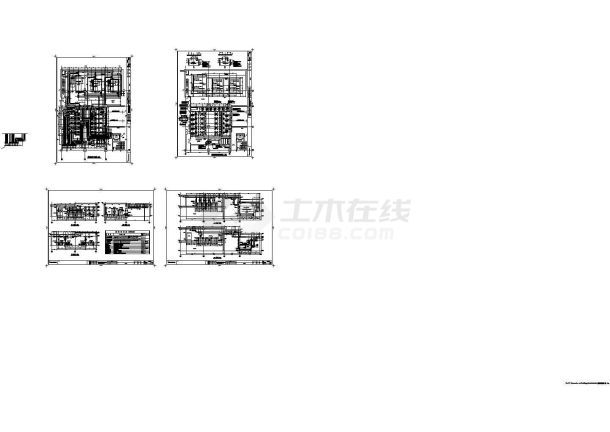 北京某交易中心制冷机房图纸设计-图二