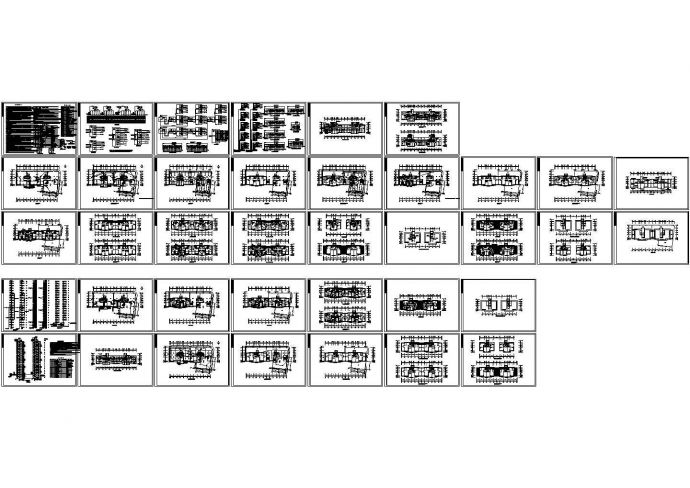某二十层住宅楼电气图纸 包含着强弱电设计说明_图1