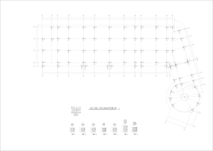 笼山幼儿园新建工程（12班）--结构_图1