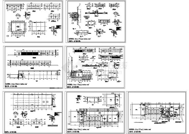 某单层机器厂动力房建施设计图-图一