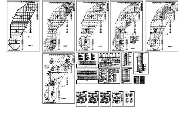 大型商住楼电气施工图设计（CAD，19张图纸）-图一