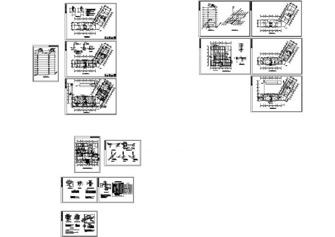 某地区某12层住宅楼带人防建筑设计施工图_图1