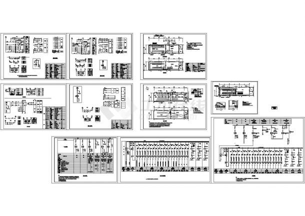 [设计图]变电所电气图纸.共十张-图一