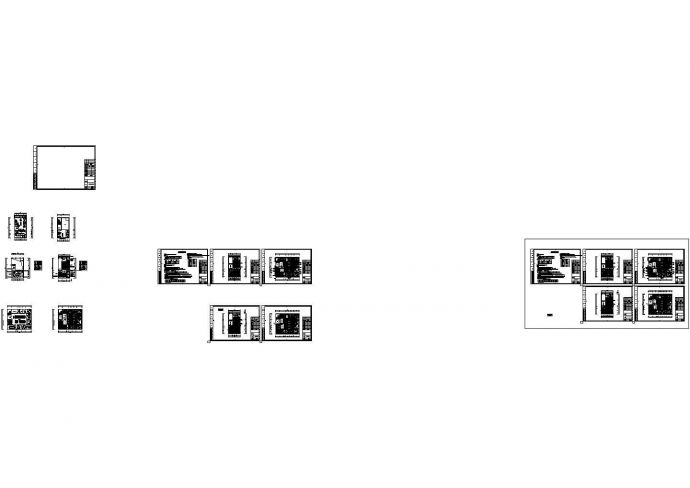 江西商业办公楼多联机空调系统设计施工图，共十七张_图1
