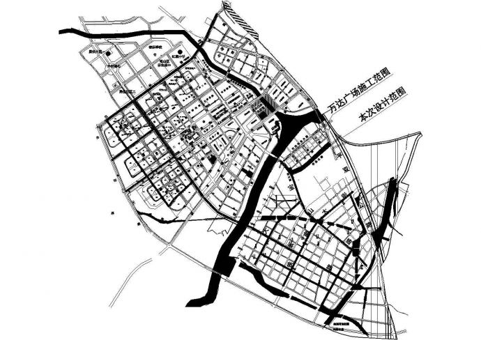 某市政道路综合管廊全套cad施工图（甲级设计院设计）_图1