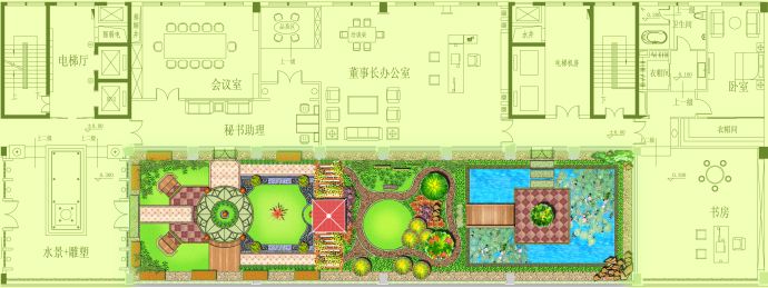 [杭州]某屋顶花园景观设计方案_图1