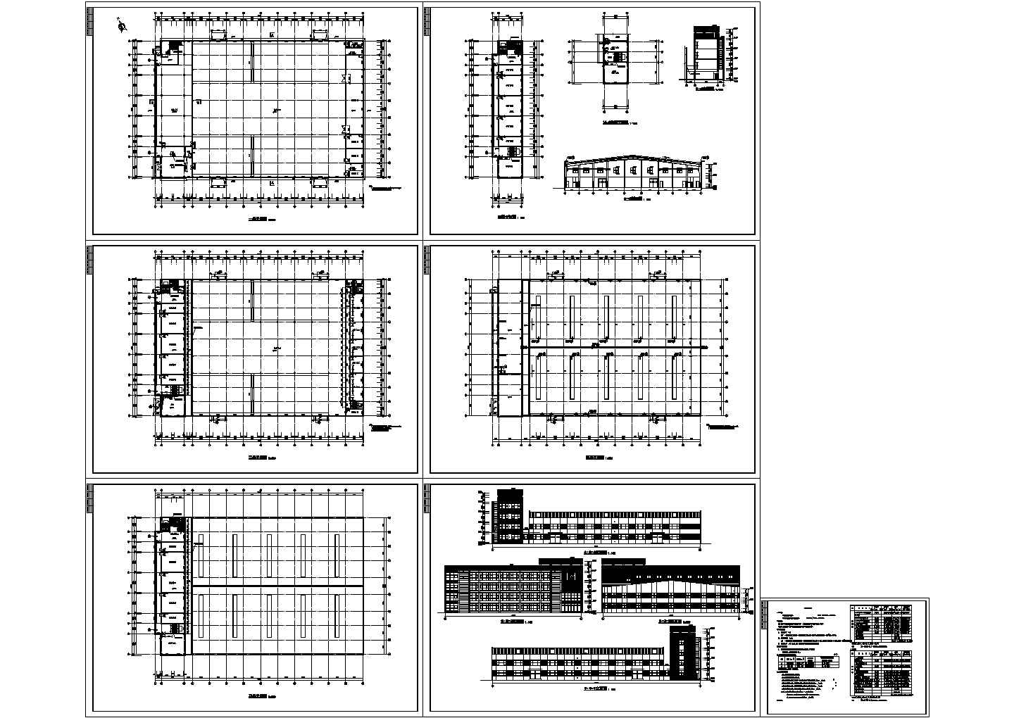 3层局部5层厂房建筑施工图（节能设计说明）