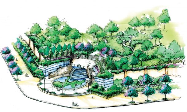 泉州奥林匹克花园景观设计方案-图一