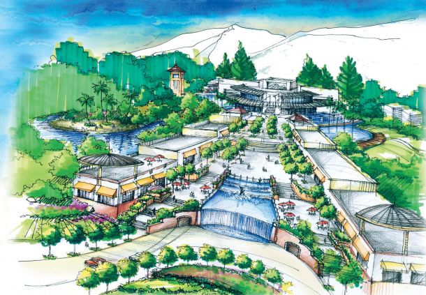 泉州奥林匹克花园景观设计方案-图二