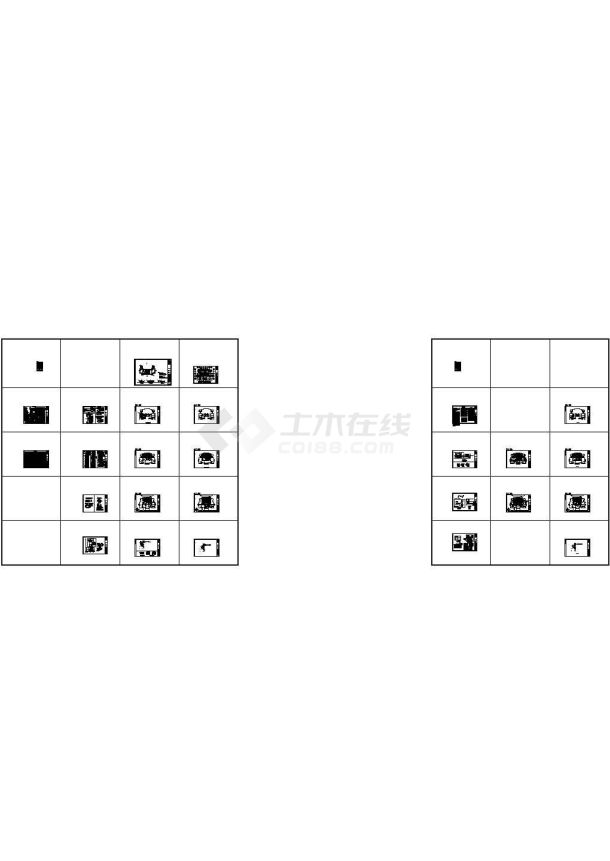 福建知名地产综合楼电气施工图(cad)-图二