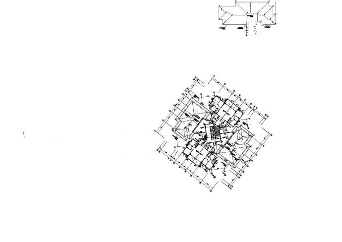 一类高层建筑防雷设计图纸_图1