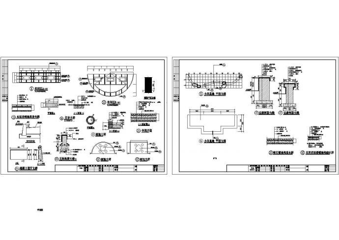 翠湖新城二期园林施工全套设计cad图纸_图1