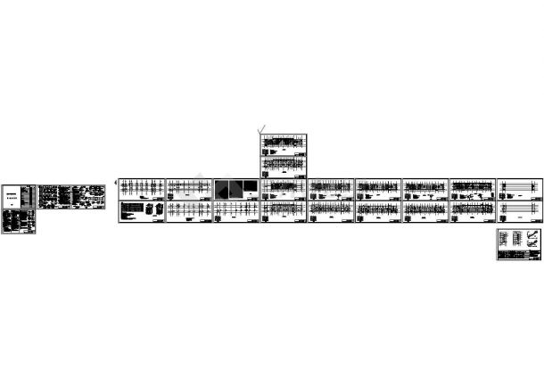 广东某小学教学楼全套结构设计cad施工图（含设计说明）-图一