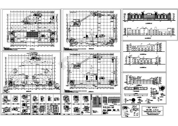 40套超市卖场布局规划设计 CAD平面制图 卖场平面设计图-图二