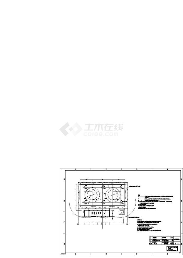 油库防雷接地图纸-图一