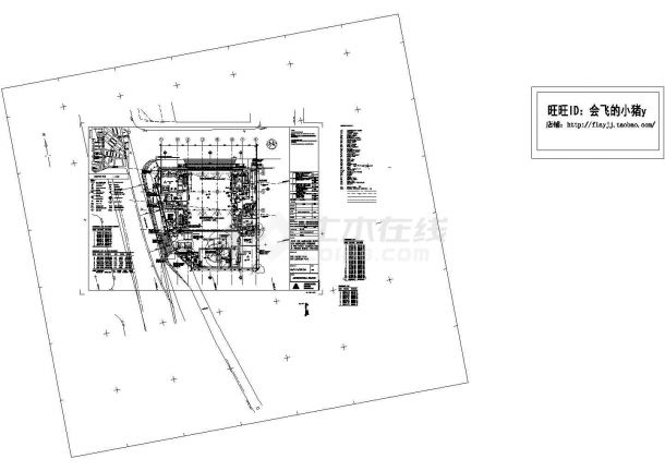 6层传染病医院综合楼建筑设计施工cad图纸，共十四张-图一