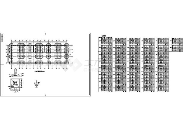 3463平米六层临街商住楼全套毕业设计图（计算书、施组、部分建筑结构图）-图二