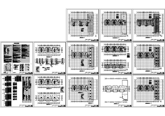 某六层商住楼电气全套图纸，含电气设计施工说明_图1
