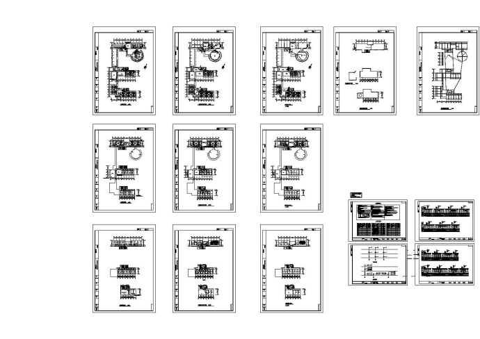 某高速公路服务站电气图_图1