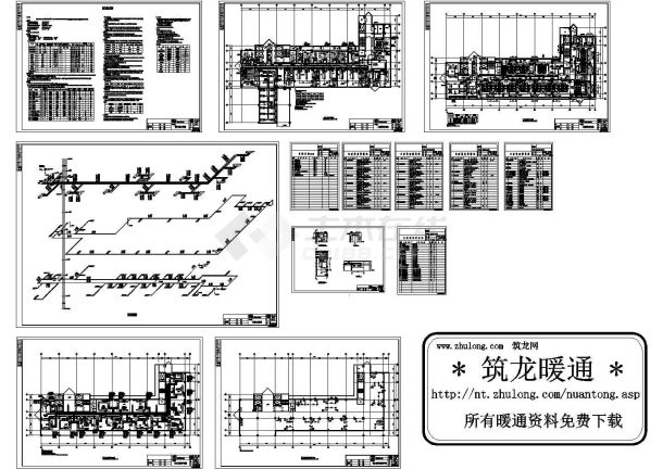 病房洁净手术部空调设计图-图一