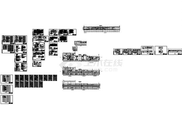 [重庆]轨道交通三号线某站暖通施工设计cad图纸全套.共四十八张（某甲级设计院设计，标注详细）-图一