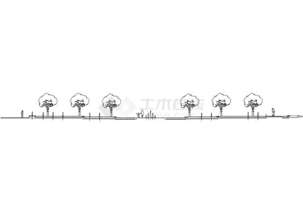 北京某地金地花园全套施工设计cad图纸（含效果图，图纸目录）-图二