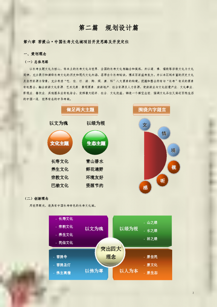 菩提山中国长寿文化城文化旅游产业发展策划第二篇规划设计篇-图二