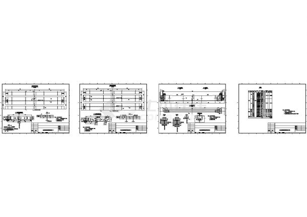 3x60m连续钢桁梁钢桥桥面结构节点详图设计-图一