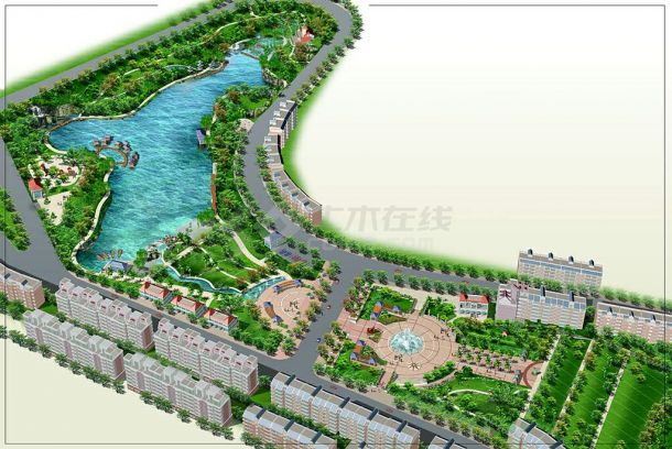 重庆公园景观设计方案-图二