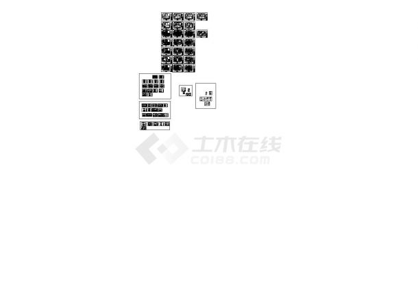 重庆江津某3层高档豪华别墅装修设计CAD施工图-图二