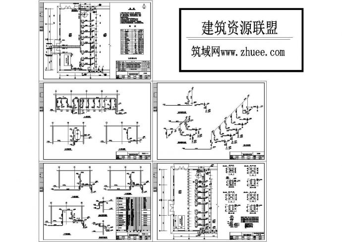 某化工厂泡沫及消防水泵房设计图cad施工图设计_图1