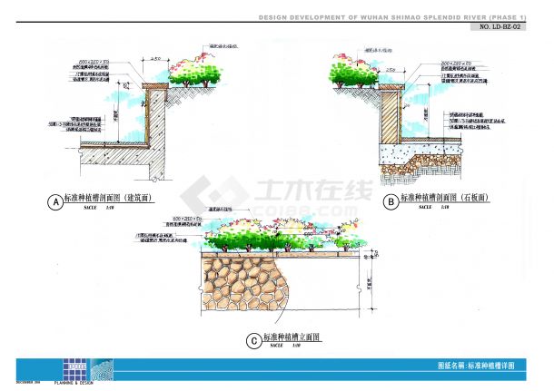 武汉居住区一期E区景观设计方案-图二