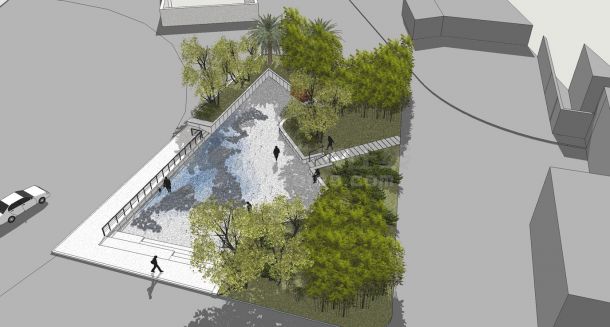 汕头城市广场景观设计方案-图二
