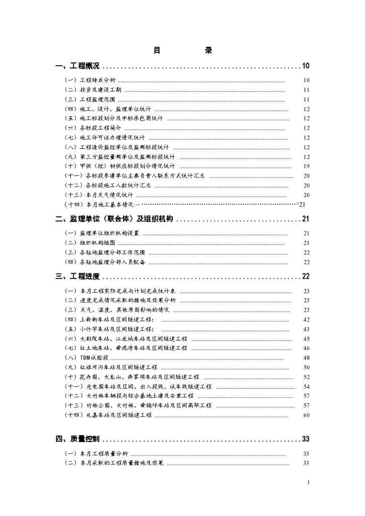[重庆]轨道交通工程监理月报（48页）-图二